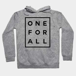 One For All Boxed (Black) Hoodie